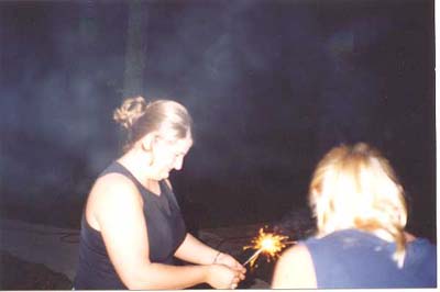 A Sparkler laugh