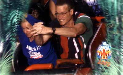 Kathy Burr and I on The Beast 10/12/02